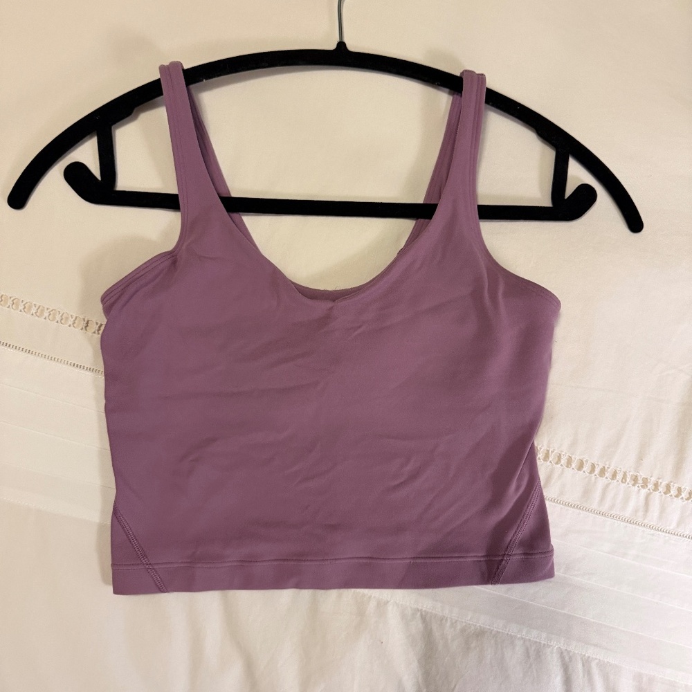 Lululemon Align Sports Bra in Lilac